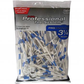 Tee de Golf Professionnel Pride 3-1/4 pouces 135 Blanc