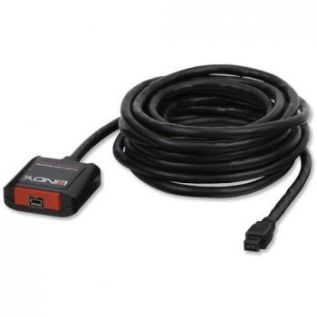 Lindy 10m Cavo Ripetitore FireWire 800 Nero