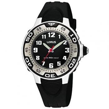 Lorus Kids Boys Watch – Edelstahl + Kunststoff, Urethan Band, Artikelnummer RG233GX9