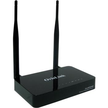 Punto Acceso + Router + Repetidor WiFi 300 MBPS + Switch 4 Puertos OVISLINK