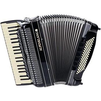 Alpenklang Pro Akkordeon V 96 CM Elite schwarz