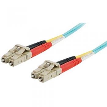 Cable de fibra óptica C2G 85549 1 m LC OFNR Turquesa