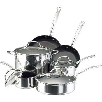 Farberware 75655 Millennium Stainless Steel Pot and Pan Set