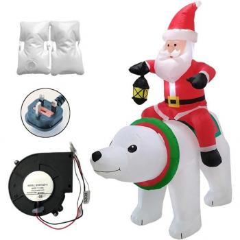 Christmas Inflatable Santa Bear Prop