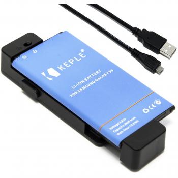 Mobile Phone Cell Smartphone Charger with 1m USB Cable