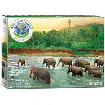 Eurographics Collection Sauvez Notre Planète – Forêt Tropicale, 1000 pièces