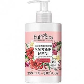 Euphidra Sapone Liquido Mani Delicato Giardino Fiorito, 250ml