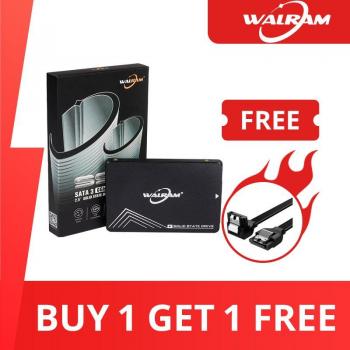 WALRAM Disco Duro SSD de 480GB SATA 3