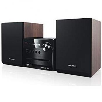Sharp XL-B510 FM Mikro-System mit CD-Player, Bluetooth, USB, 40 W, braun OVP