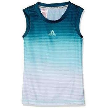 Blue/White Parley Kids T‑Top – Ages 7‑8