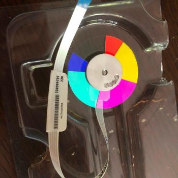 Original NEC Projector Color Wheel 102406082 for NP-VE280, VE281, VE282, NP-V230, V260, V300