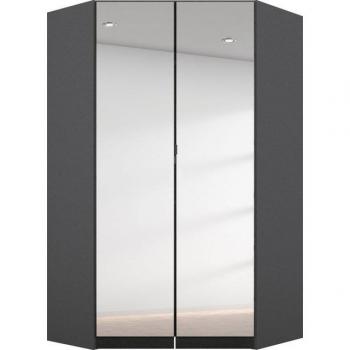 Eckkleiderschrank Ontario graumetallic