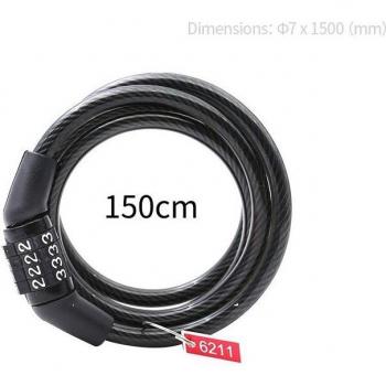 Steel Wire Bicycle Lock