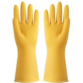 Gants jetables en latex, tendons de bœuf, pour nettoyage intense