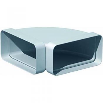Coude PVC rigide 90° horizontal 55 x 220 mm