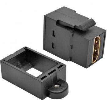 TRIPP LITE Black HDMI Panel Mount Coupler (P164-000-KP-BK)
