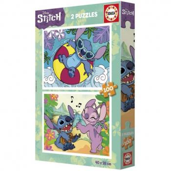 Puzzle Stitch Disney 2x100pzs