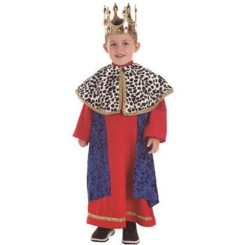Costume Re Magio per Bambini Rosso e Blu