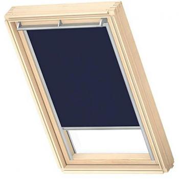 Velux Verdunkelungsrollo Uni Dunkelblau MK10 – ohne Bohren