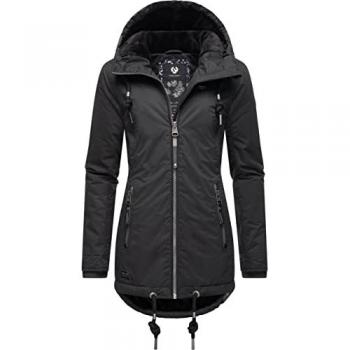 Nero Zuzka giacca Ragwear invernale