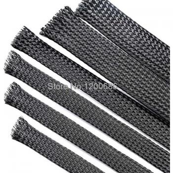 10m Nylon Braided Cable Protection Sleeve for 10mm and 16mm Diameter