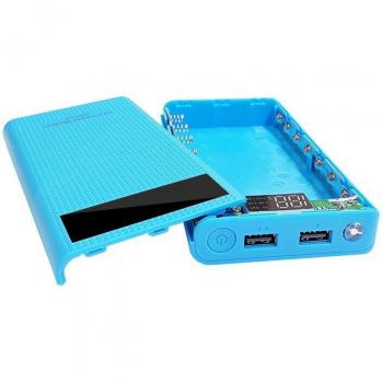EcoCell 7 Pack 18650 con LCD DIY