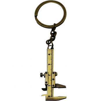 Portable Vernier Caliper Keychain Tool