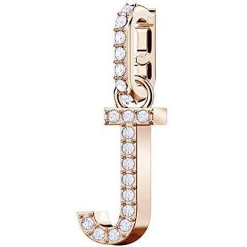Charm J Swarovski Remix Collection, Bianco, Placcato Oro Rosa
