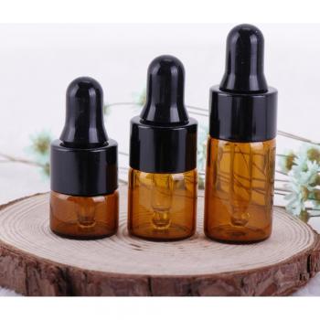 10Pcs 50ML Amber PET Laboratory Bottles for Chemicals