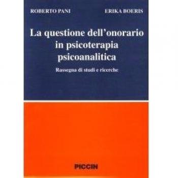 La questione dell'onorario in psicoterapia psicoanalitica