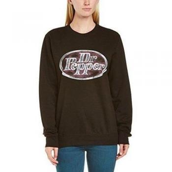 Dr Pepper Sudadera Negra Talla 40