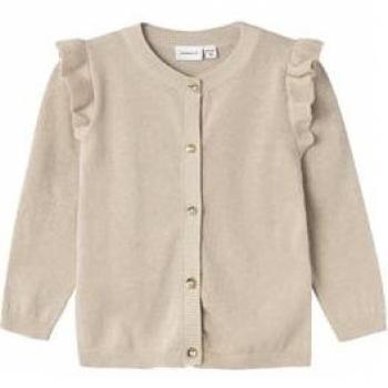 Cardigan beige Nmfabinne Peyote, modello 'ANDI', taglia 98