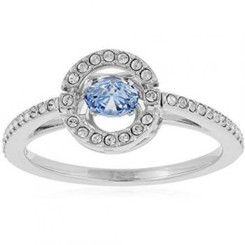 Swarovski Diamantring „Runde Eleganz“, Größe 60