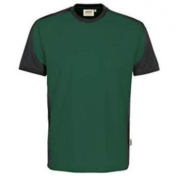 T-shirt Unisex HAKRO Contrast Performance abete