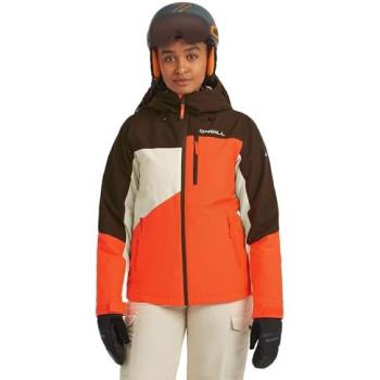 Chaqueta O'Neill FWc Cruz Triple en Color Tierra y Accento Snow