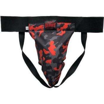 Men's Taekwondo Groin Guard Red and Black