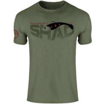 Short Sleeve Hotspot Shad Olive Tee for Men (M)