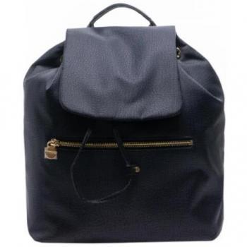 Borbonese Women's Black Eco Medium Backpack