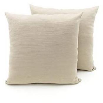 Paire de Coussin Ottoman Imbottiti 60x60 Colore Tortora Chiaro