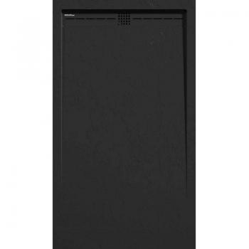 Receveur de douche noir 70x80 cm extra plat ARCO
