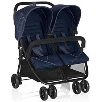 Passeggino Brevi Indebita Gemellare 22 Kg Navy Blue Jeans