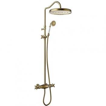 Ensemble de Douche en Laiton Vieilli