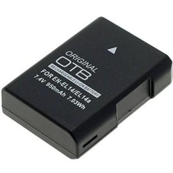 OTB Akku für Nikon EN-EL14/EN-EL14a 7,4 Volt 950mAh Li-Ion