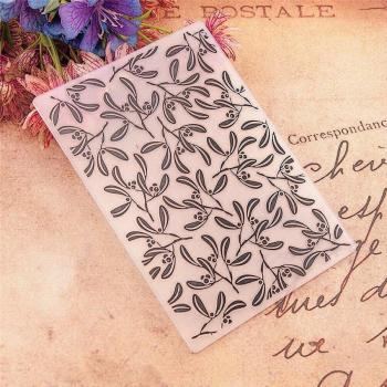 10.5x14.8cm Hollow Leaf Cake Embossing Template