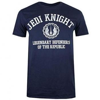 Star Wars Men's Navy Jedi Knight Cotton Tee
