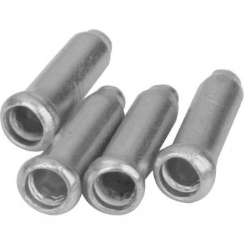 100 Pcs Silver Cable End Tips for Road and Mountain Bikes
