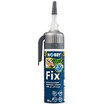 Hobby Unterwasserkleber transparent 80 ml Aquariumkleber Aquariensilikon Teich