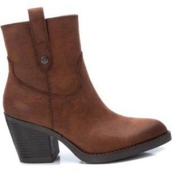 Botines cowboy Refresh para mujer en color camel