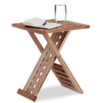 Table d'appoint en bois de noyer