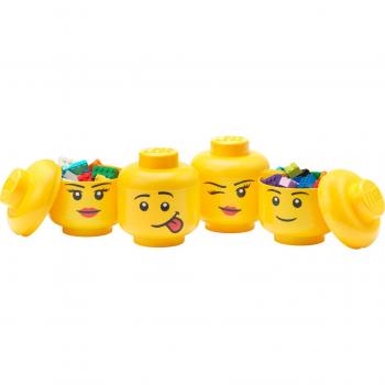 LEGO Mini Head Storage Boxes